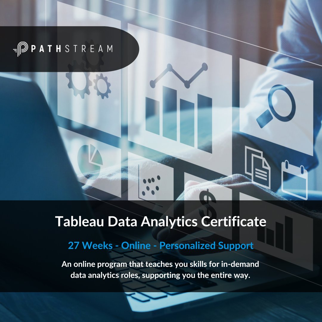 pathstream's tweet photo. Explore Pathstream’s #CertificatePrograms and gain the professional guidance needed to launch you into a #NewCareer in 2024! 🚀
The deadline to enroll is Friday, March 22nd! Check out the available certificate programs from the link below!
🔗 https://t.co/pdmppdVsqw https://t.co/UQpZaegcM5