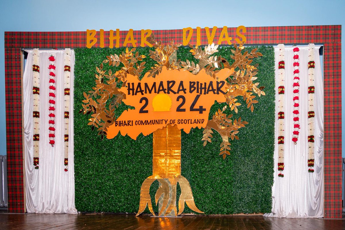 BihariScot's tweet photo. #BiharDiwas2024 We had an excellent celebration . Thanks to all the performers, volunteers and attendees for making this another successful Bihar Diwas celebration. 

Jai Bihar!!
Jai Bharat!!

BCS Team 
@NitishKumar @CMOfficeBihar https://t.co/1dRG0165Yi