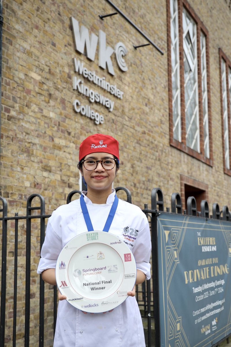 Meet your 2024 Winner, Reese from London 🏆 A huge congratulations to Reese, who has not only done London proud, but also the Philippines 👏 What a fantastic way to end the 25th anniversary of our competition ✨ #FutureChef25Years #SpringboardFutureChef