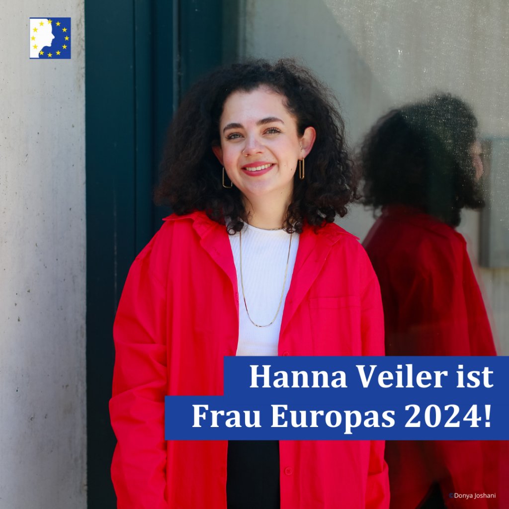 ASB_NRW's tweet photo. Herzlichen Glückwunsch zu dieser Ehrung als „ #Frau Europas 2024″ ! Preisverleihung ist am 6. Mai - mehr Infos hier: https://t.co/uth8ImN5DQ #JSUD #Europa #EBD #NetzwerkEBD #DBJR https://t.co/Rt94zdQhiJ