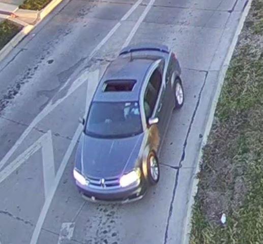 The driver of this vehicle struck a 74-year-old woman and a dog this morning at 23rd and Barker. The woman has critical injuries, and the dog was killed. The driver never stopped. We need the public’s help identifying the driver.