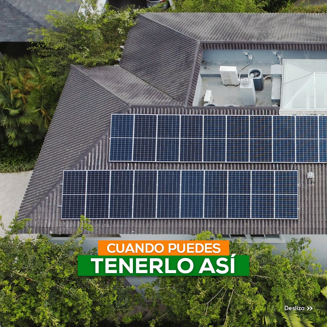 Genera_ec's tweet photo. 👩🏼‍💻¿Estás buscando una manera de ahorrar? 💸

Dale uso de la mejor manera a tus cubiertas o techos con energía solar. 🏠☀

🧾Ahorra hasta un 100% en tu planilla de luz y luce un techo espectacular con paneles solares☀️

Conversemos!!!
🌐: https://t.co/VRNOb8ExSx
📱: 0985902282 https://t.co/1UCrrw7xZc