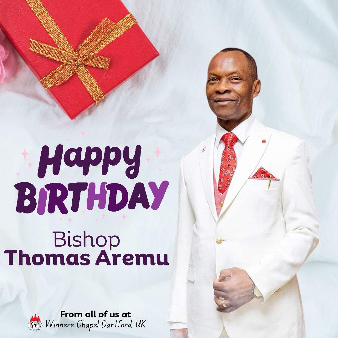 winnersdartford's tweet photo. Help us with Bishop Thomas Aremu a blessed happy birthday. 🥳 

#winnersdartford https://t.co/Hiqm2pTqp9