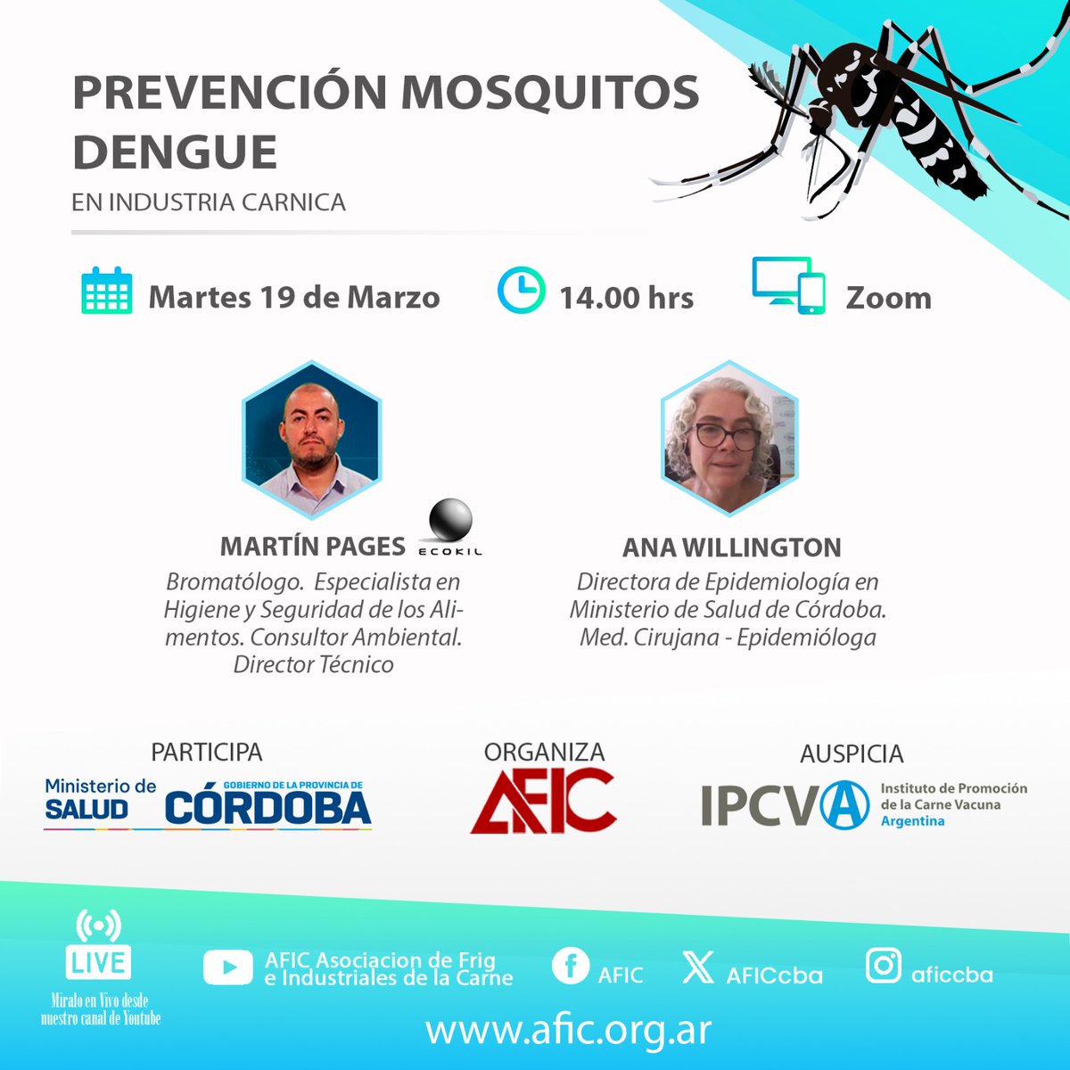 🗣️Prevención Dengue
🗓️ Martes 19 de Marzo
🕜 14 hrs
🖥️ Vía Zoom
Link Inscripción: forms.gle/zuHodPMu7rP2uY…