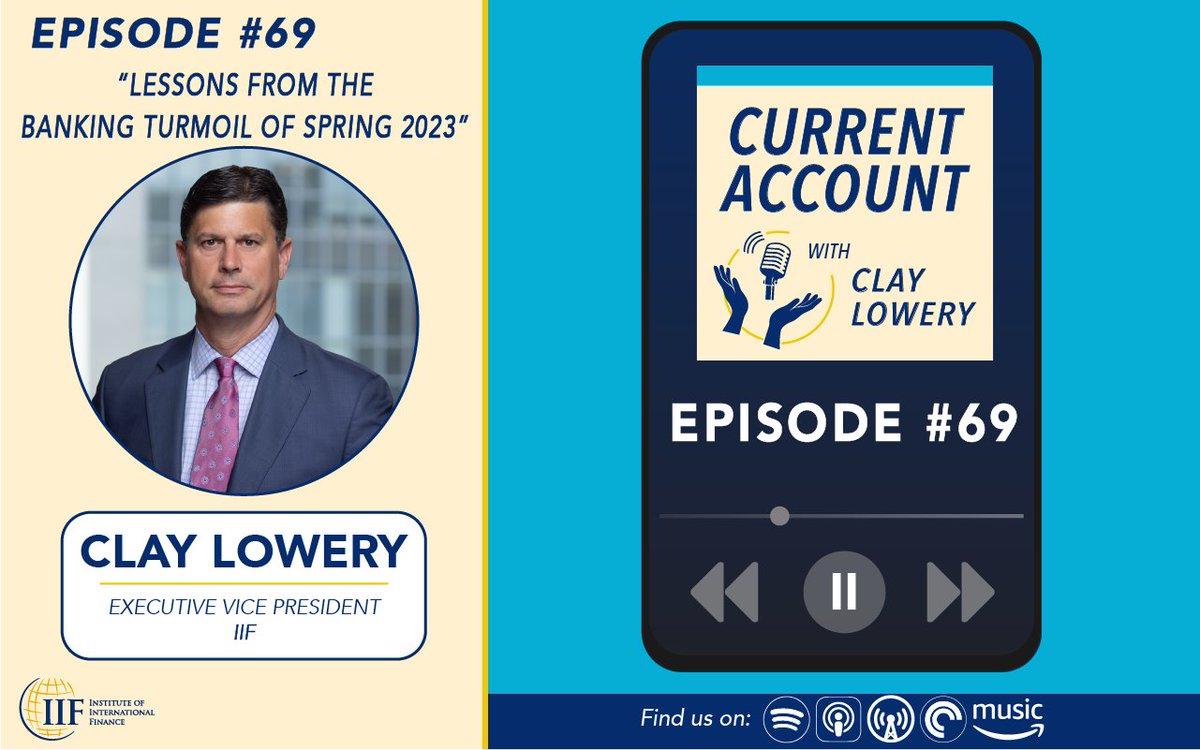 In a new episode of Current Account, Clay revisits the banking turmoil of March 2023 and dives into what the landscape looks like one year later, including future implications for #risk and supervision. Tune in: ow.ly/A5pv50QVSSz