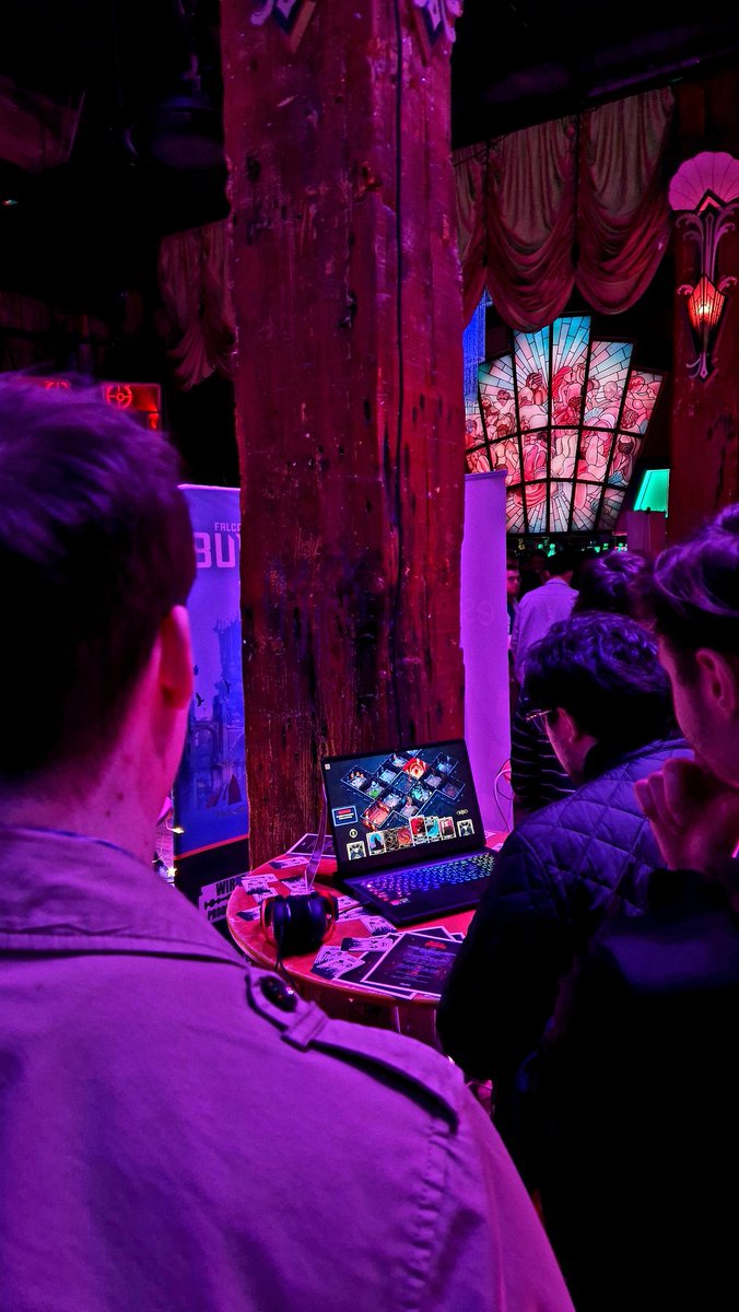 MrPhilippe_'s tweet photo. Was amazing to have people play the #DeckofHaunts prototype for the very first time at #CourageXL at #GDC2024 ! 👻

#gamedev https://t.co/TETBdu33fM
