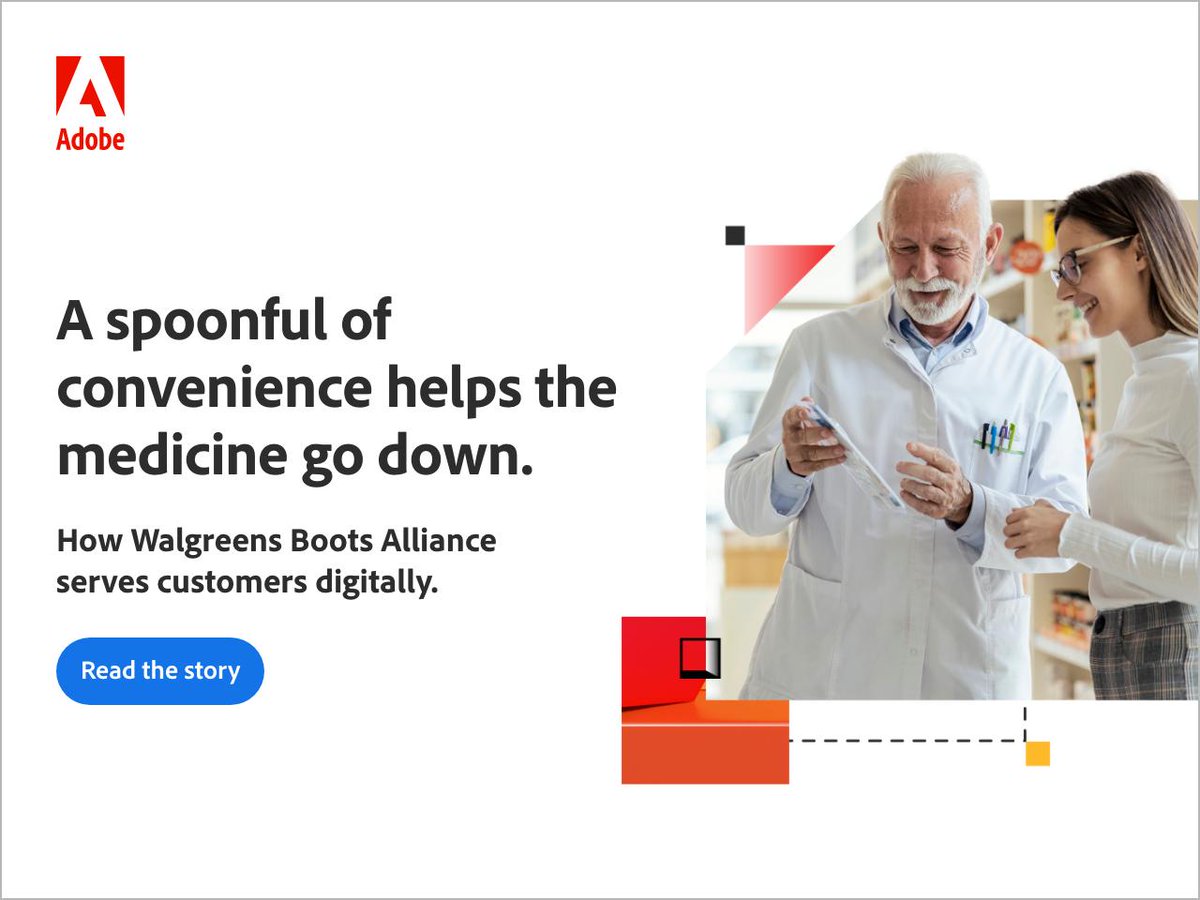 mppmurphy's tweet photo. Making healthcare more human. Read the Walgreens Boots Alliance story. https://t.co/bMqXBFa5tB https://t.co/DrYrQTMGt2
