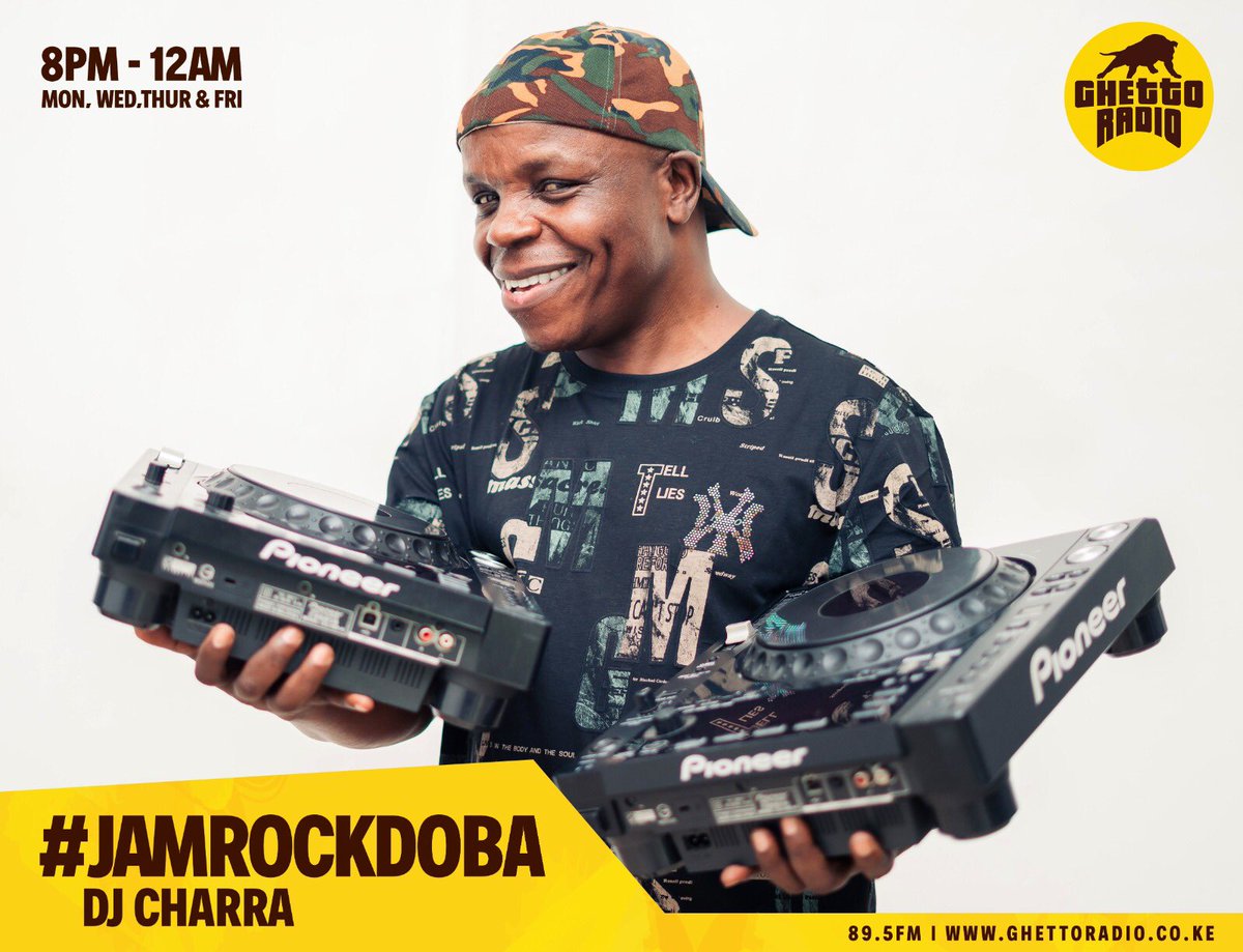 Ghetto Radio (@ghettoradio895) on Twitter photo Wagwaan Rasta?๐ด๐ก๐ข
It's all about NON-STOP REGGAE MUSIC!
Ndani ya #JAHMROCKDOBA๐
8pm - Midnight๐
Host: <a href="/CharraDeejay/">Deejay Charra</a> Wagwaan Rasta?๐ด๐ก๐ข
It's all about NON-STOP REGGAE MUSIC!
Ndani ya #JAHMROCKDOBA๐
8pm - Midnight๐
Host: <a href="/CharraDeejay/">Deejay Charra</a>