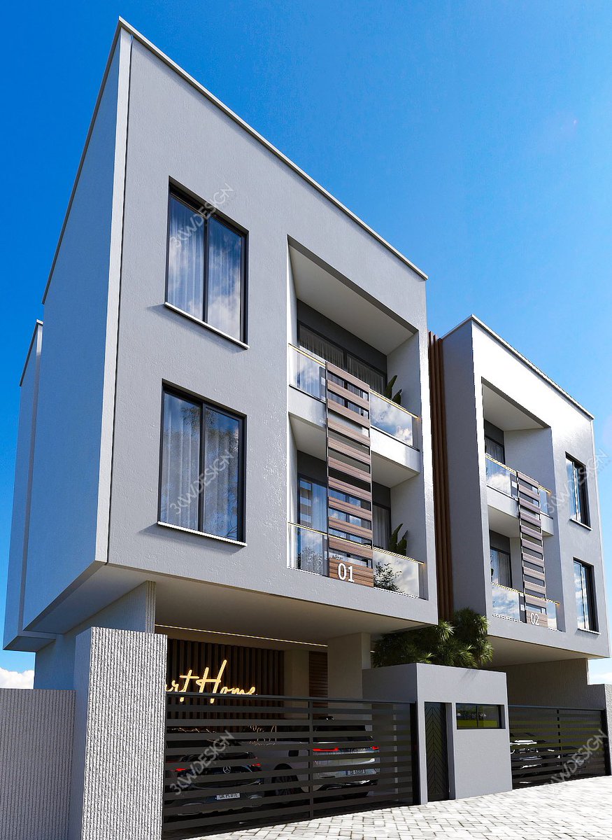 bbfkue's tweet photo. Il est indispensable de travailler avec des architectes car ils sont capables de créer des cadres de vie même sur des petits espaces.
Projet: Immeuble R+2
Terrain: -200m2
Programme: 2 appartements/niveau de 2 chambres, 2SDB, cuisine, séjour, balcon
Maître d’œuvre : #3CW_design https://t.co/BUof0G0OSp