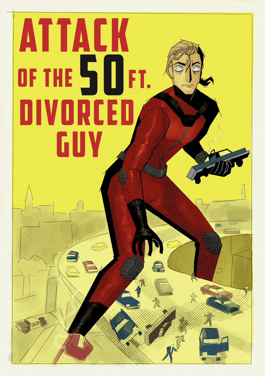 pierroide's tweet photo. Hank Pym Ant Man NOT in therapy and DIVORCED https://t.co/GyFMjo4ifi