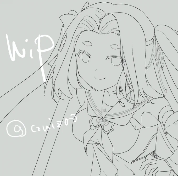 初春ちゃんの恰好した初春ちゃんwip 