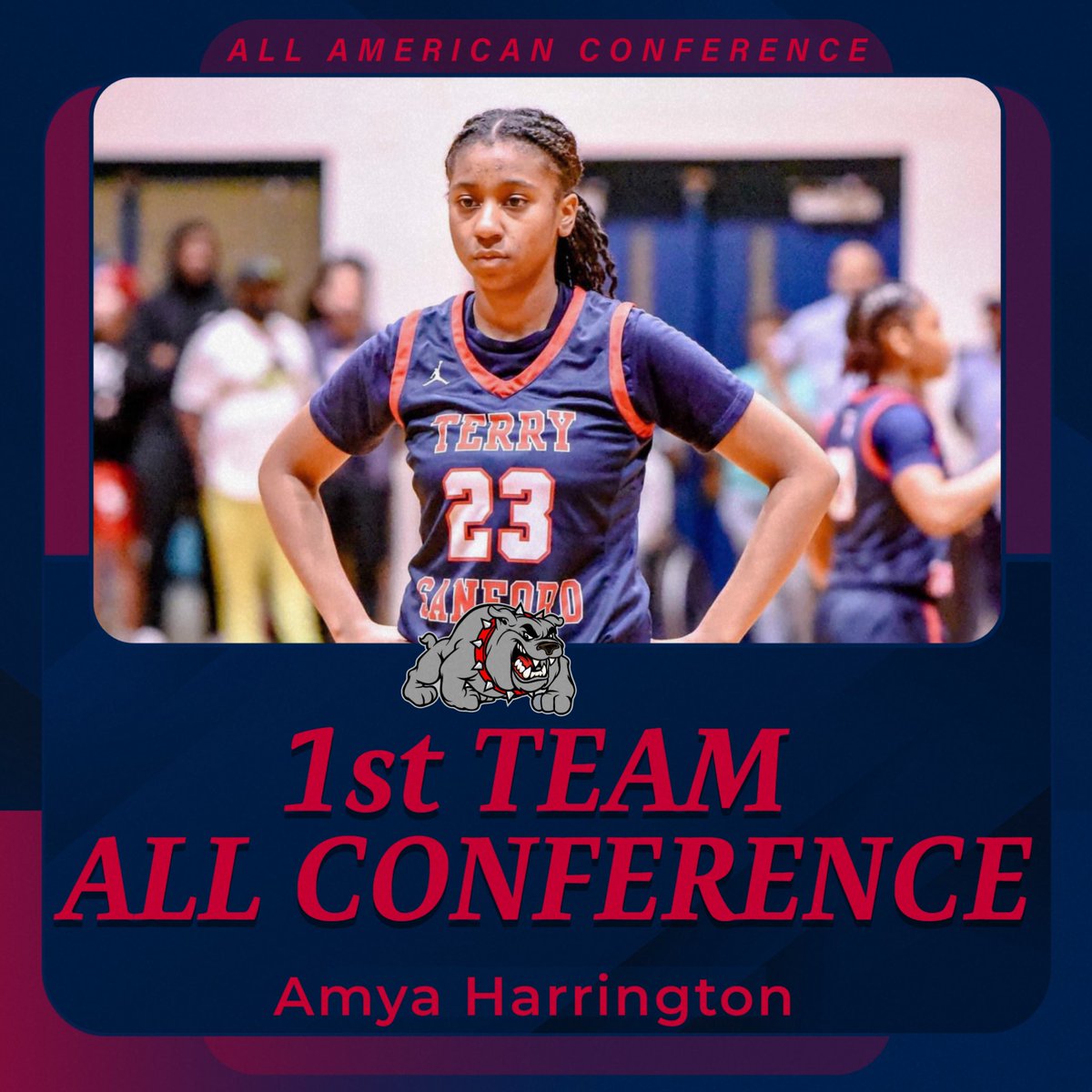 Congratulations are in order to these young ladies for @FTS_WBB Conference Co-Player of the Year Jr. Breonna Roaf 1st Team All Conference Fr. Jaidiah Blake So. Ameya Brown Fr. Amya Harrington #GDTBAD #ALLIN #OneMore