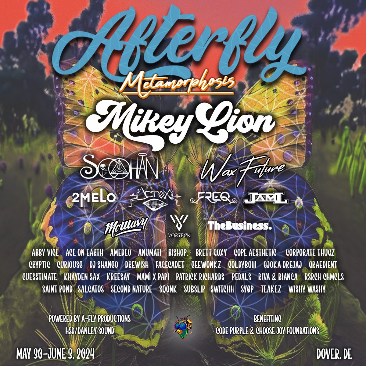 fterfly's tweet photo. PHASE 2 IS HERE FOLKS! WE. CANT TELL YOU HOW EXCITED WE ARE TO HOST THESE AMAZINGLY TALEDNTED ARTISTS AT OUR 2ND ANNUAL METAMORPHOSIS. 

TICKETS:
https://t.co/guBYfRmRuh https://t.co/xLLEjo4tRr