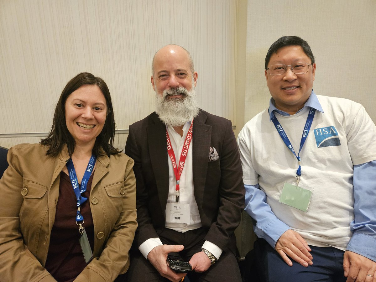 Catching up with Clint Johnston President of the <a href="/bctf/">BC Teachers’ Federation</a> and <a href="/kanetse/">Kane Tse</a> President of <a href="/hsabc/">HSABC</a>. Thank you for your leadership and support of BC teachers, Clint!