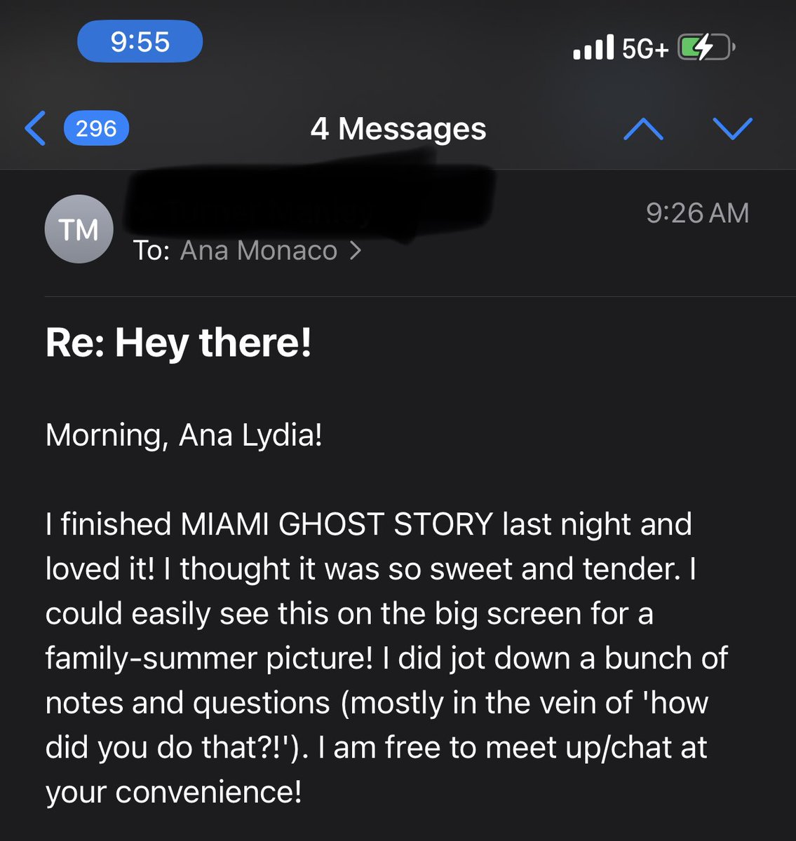 Lawyer call ✅
Blind reader feedback for Miami Ghost story ✅
#femalefilmmaker #REPRESENTOINMATTERS #diversityismorethanblackandwhite
#mondaymood