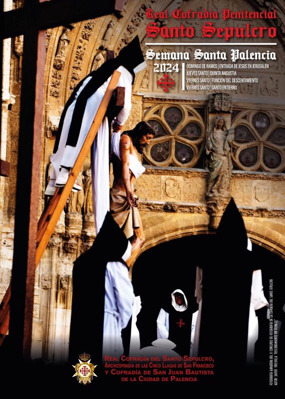 𝐂𝐀𝐑𝐓𝐄𝐋 𝐎𝐅𝐈𝐂𝐈𝐀𝐋 𝐒𝐀𝐍𝐓𝐎 𝐒𝐄𝐏𝐔𝐋𝐂𝐑𝐎 𝟐𝟎𝟐𝟒 | Os presentamos el cartel anunciador de nuestras procesiones de la Semana Santa 2024.

Autor 📸: Javier Frechilla Prieto

#santosepulcro #palencia #semanasanta24✝ #viernessanto