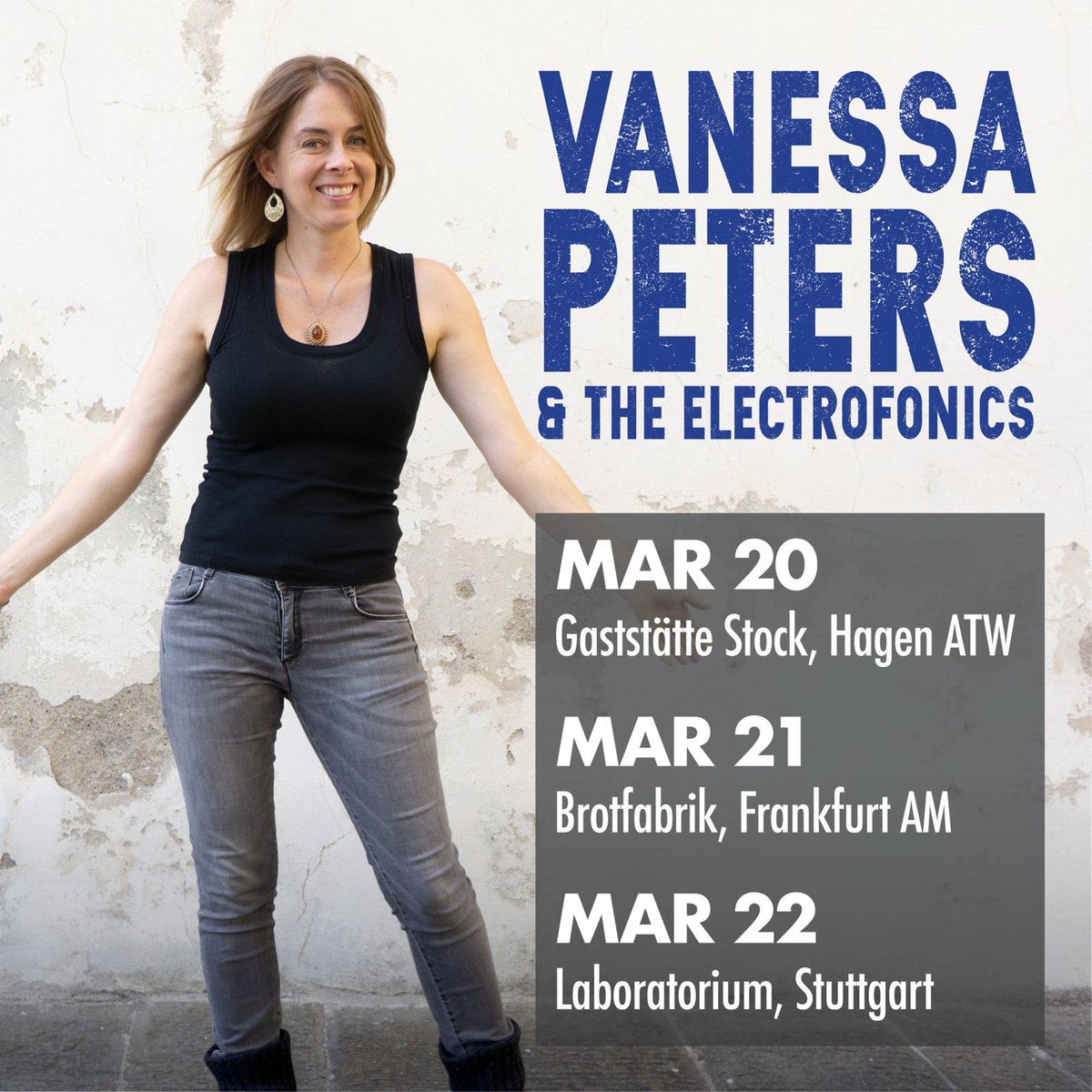 James Yorkston (@jamesyorkston) on Twitter photo My pal <a href="/vanessapeters/">Vanessa Peters</a>, who supported Nina and me on our last German shows, has a few headline shows coming up with her band x My pal <a href="/vanessapeters/">Vanessa Peters</a>, who supported Nina and me on our last German shows, has a few headline shows coming up with her band x