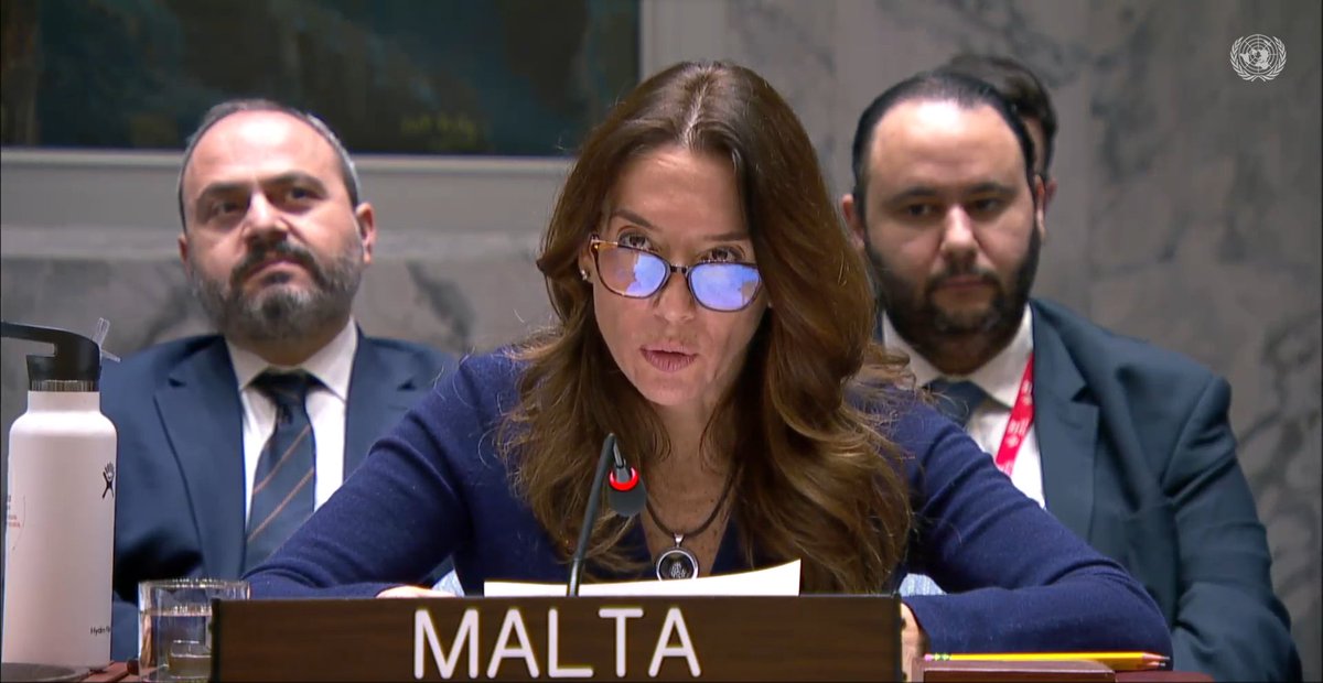 [1/2] At the #UNSC Briefing on #NuclearDisarmament and non-proliferation, #Malta reaffirmed its full support for the #NPT and the #TPNW, with a view of a world free of nuclear weapons. @MaltaGov 🇲🇹 @UN 🇺🇳
