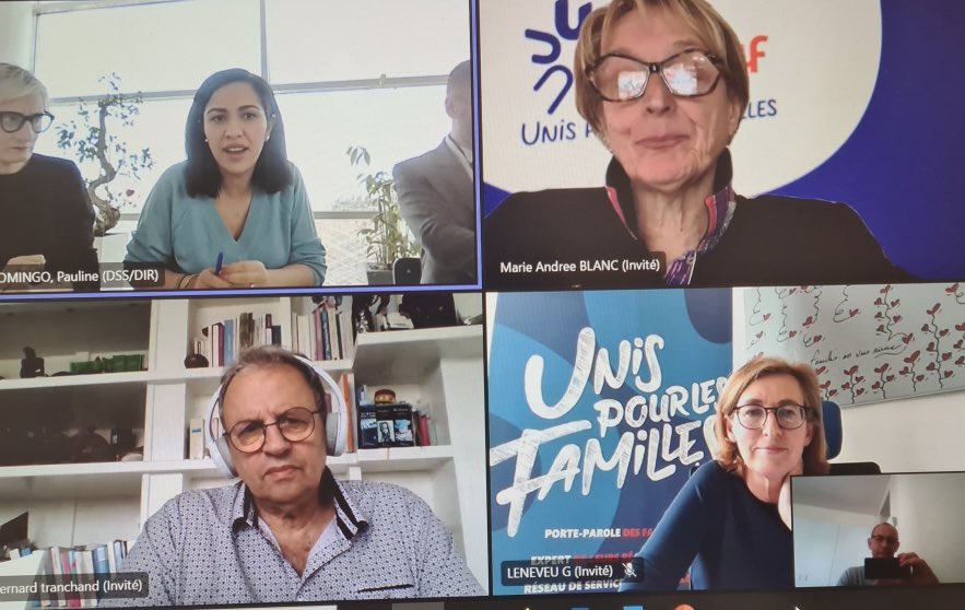 Congé de naissance, Service public de la Petite Enfance, rôle des parents... des premiers échanges très constructifs avec la nouvelle Ministre chargée de l'Enfance, de la Jeunesse et des Familles <a href="/sarahelhairy/">Sarah EL HAÏRY</a> et son cabinet.