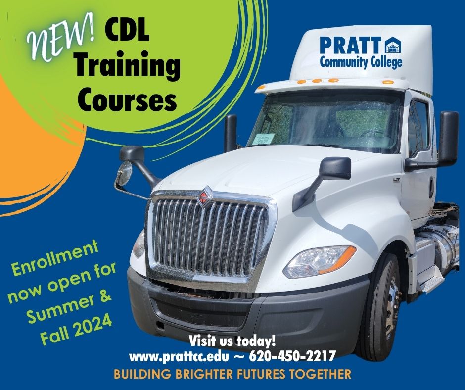 Join us for our New CDL Training Courses - starting Summer 2024! 🦫
Call Admissions for information - 620-450-2217