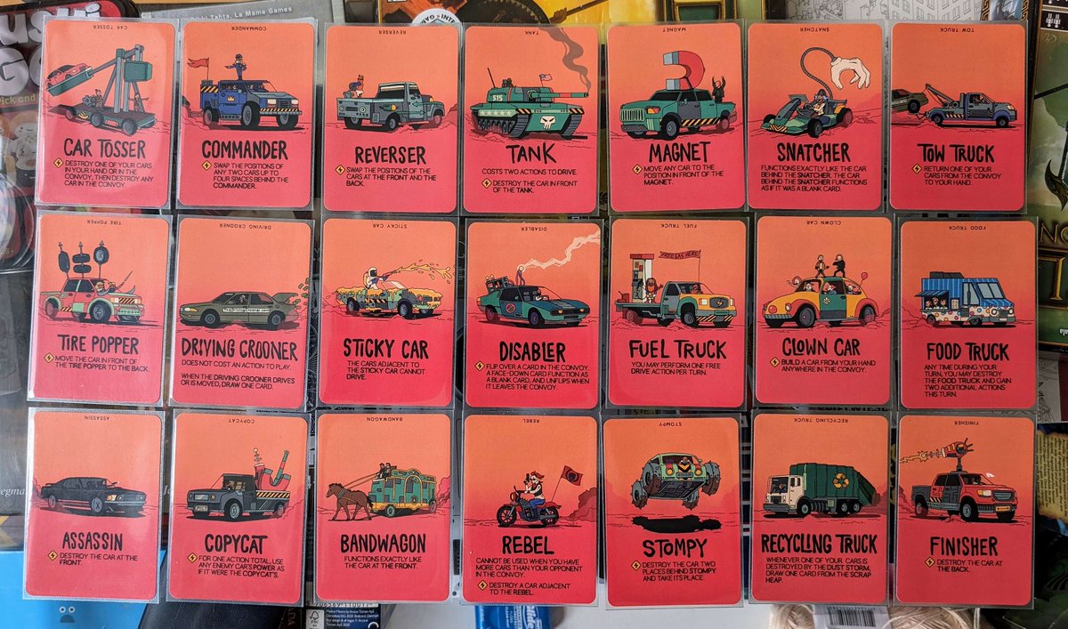funplings's tweet photo. my friend (@Cryptanark) and i just made an expansion for Dustbiters, a two-player card game made by @terrivellmann, @Squidcor, and @jwaaaap! we printed it out for ourselves but you can also check it out yourself on tabletop simulator (link in replies)
#tabletopgames https://t.co/hOJT59tpiB