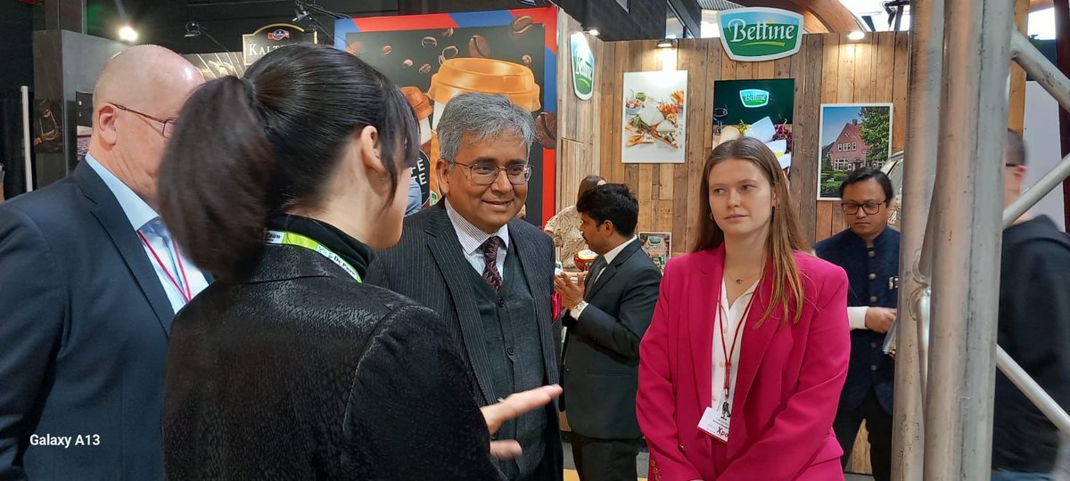 Amb-designate @AmbSaurabhKumar inaugurated the India pavilion at TAVOLA fair at @Kortrijkxpo. India pavilion displayed the diverse, scintillating flavors of Indian cuisine in the form of aromatic basmati rice, rejuvenating India teas, delicious Indian spices and fine Indian wines