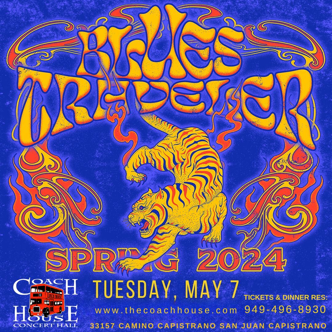 Blues Traveler will be performing at The Coach House on May 7th! Get ready to be blown away by their soulful tunes and signature melodies! Be part of the excitement and secure your tickets TODAY❗🎵 Purchase tickets here👇 thecoachhouse.com // 📞 (949) 496-8930