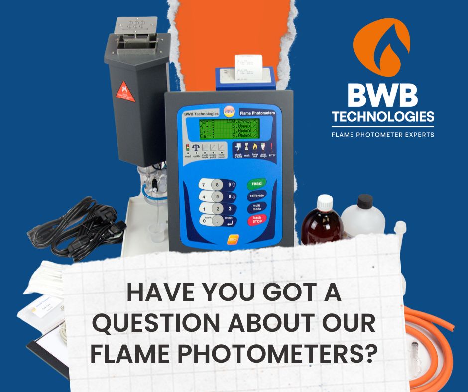 BWBtech's tweet photo. Got a question for BWB?

We might have the answers already available for you. Explore our FAQs for product insights and operational details on our website below!

Head over to our website to learn more https://t.co/UekTJ4LuV6

#bwb #bwbtechnologies #flamephotometer https://t.co/MnYTYj2Kdd