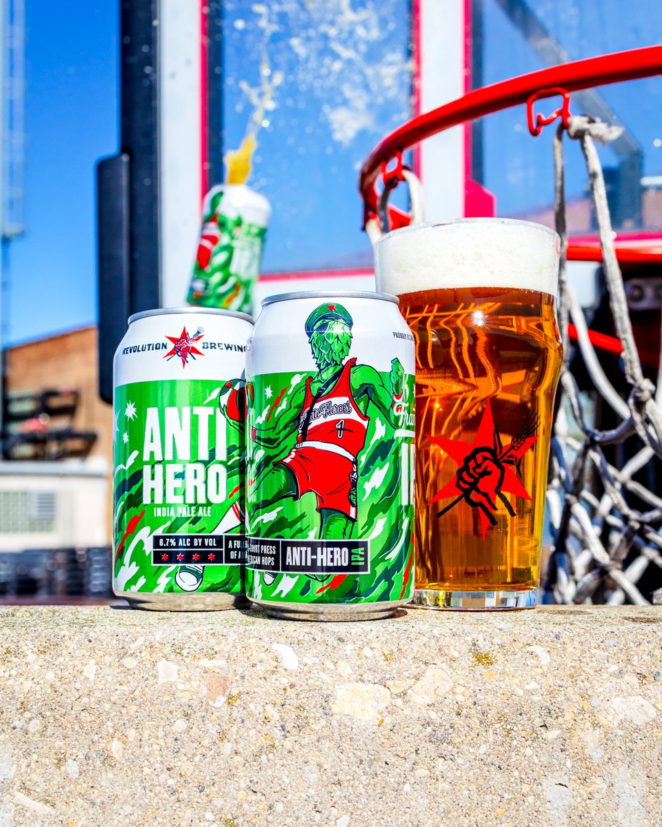 Revolution Brewing (@revbrewchicago) on Twitter photo Sometimes the only difference between total victory and agonizing defeat is which team has the Franchise IPA.
We'll be at <a href="/murphysbleacher/">Murphy's Bleachers</a> this Thursday starting at 11. Pick a school you've never heard of and we'll both root for them to wreck up some brackets. 🏀 Sometimes the only difference between total victory and agonizing defeat is which team has the Franchise IPA.
We'll be at <a href="/murphysbleacher/">Murphy's Bleachers</a> this Thursday starting at 11. Pick a school you've never heard of and we'll both root for them to wreck up some brackets. 🏀