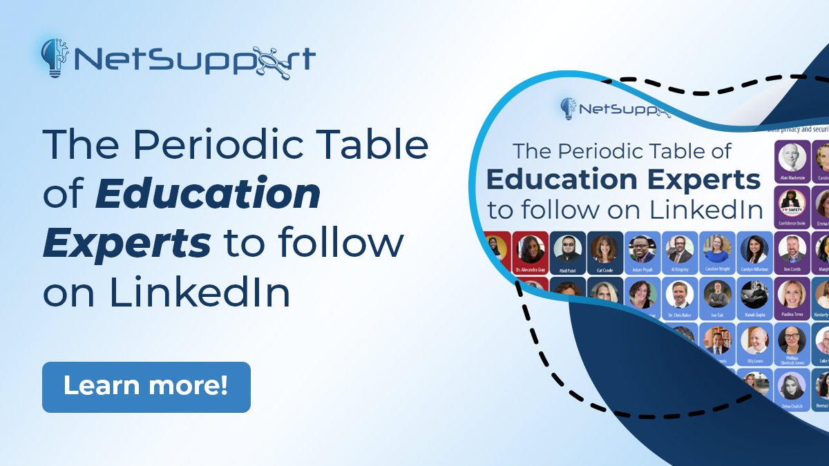 Get inspired by education innovators! Explore thought-provoking discussions, new ideas & advancements on LinkedIn by checking out our 'Periodic Table of Education Experts to follow on LinkedIn' mvnt.us/m2318368 #EducationLeaders #LinkedIn #EdTech