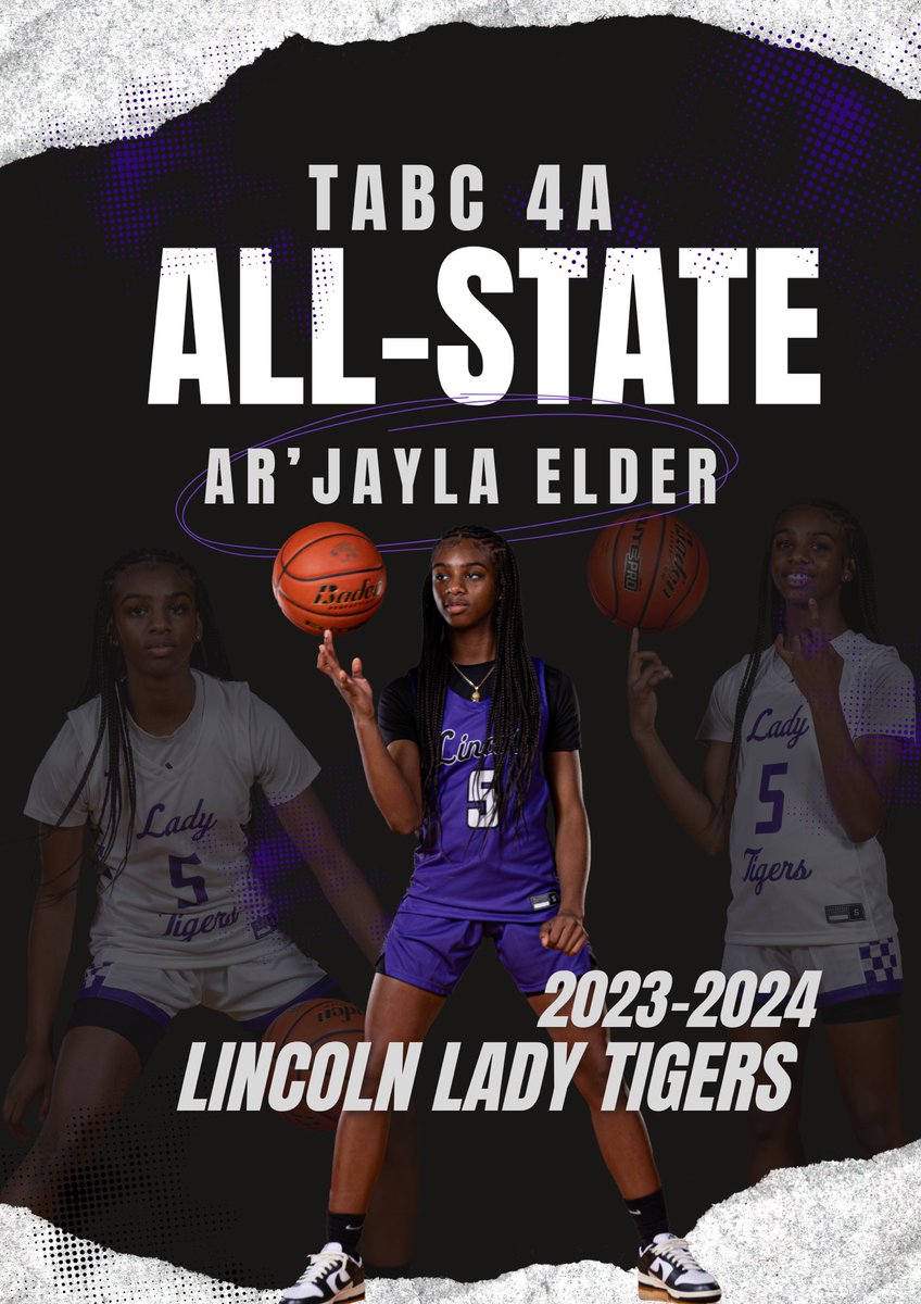 Congratulations @ar_jayla for being selected to the @Tabchoops ALL-STATE team! Tiger Nation is proud of you!! @CoachGreer1119 @LHS5PS @nikkinotnicki @LegendaryLHS @dallasathletics @HighlightsDfw