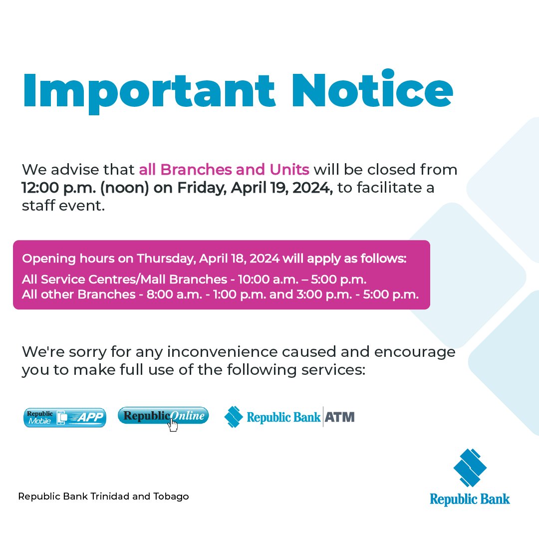 Please be guided accordingly.