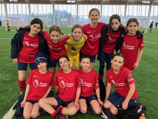 Our girls were delighted to receive their playing kit from @PLCommunities and wore it to St George's Park for a tournament. Our girls football is going from strength to strength and opportunities like this are invaluable! ⚽️ @nikefootball #PLPrimaryStars