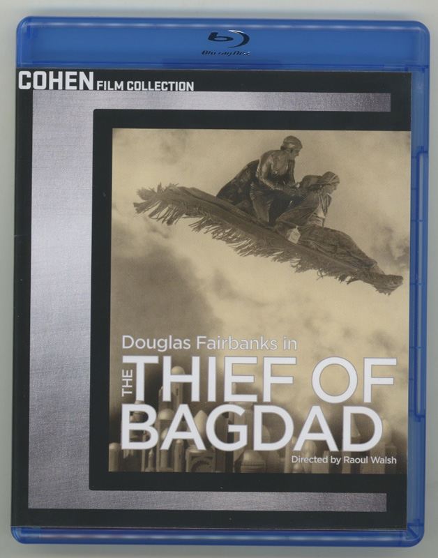 Restored from two 35mm negatives and incorporating the color tints and tones of the original release prints, this edition of 'The Thief of Bagdad' features silent film score maestro @CarlDavisMusic conducting the Philharmonia Orchestra Bluray Disk © 2013 @CohenFilm 🎞️📀