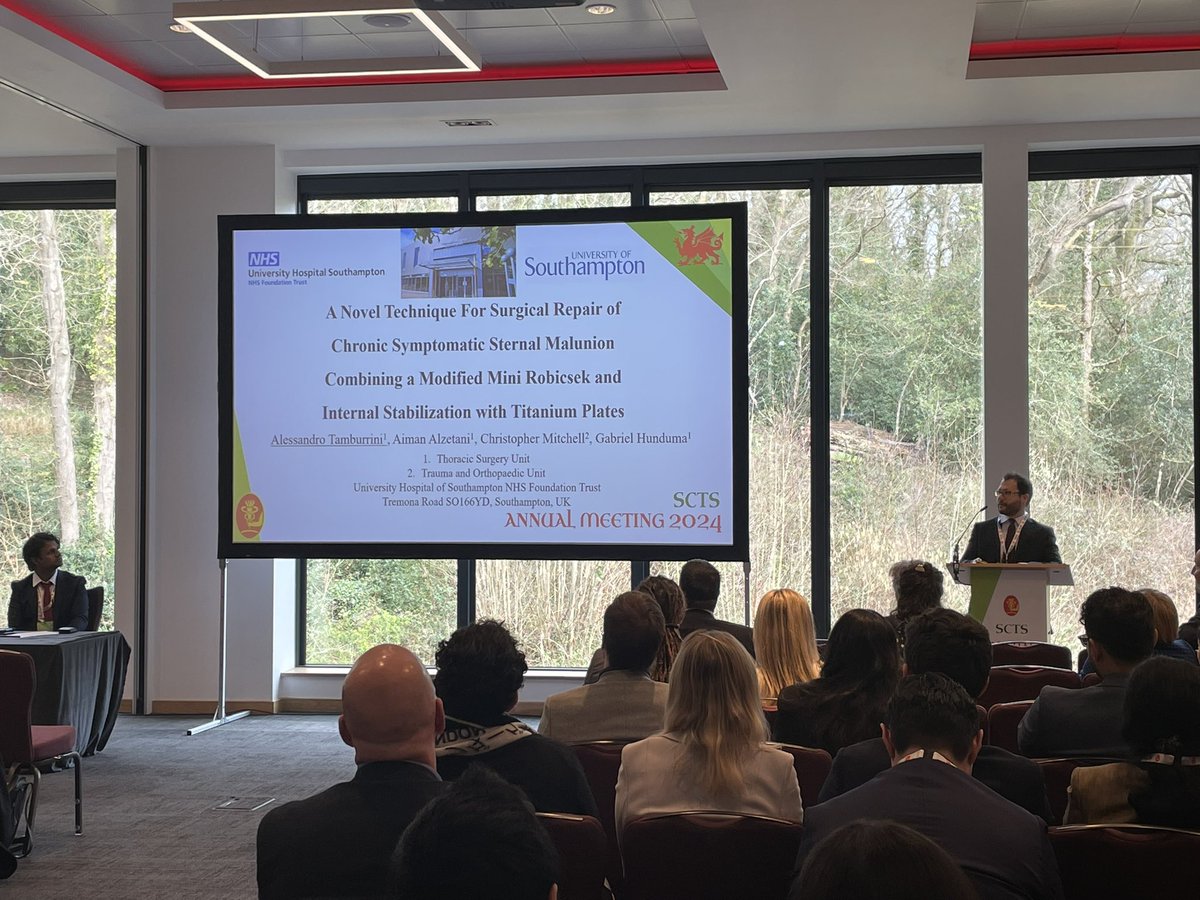 aiman alzetani (@syrianexpat) on Twitter photo 2 excellent presentations from our <a href="/UHS_Thoracics/">UHS Thoracic Surgery</a> by our <a href="/UHSFT/">University Hospital Southampton 💙</a> colleague Alessandro Paolo Tamburrini and <a href="/MedEdSoton/">Medical Education</a> <a href="/unisouthampton/">University of Southampton</a> Shabarishan Mathava at the <a href="/SCTSUK/">SCTS UK</a> annual meeting in <a href="/ICCWales/">ICCWales</a> 2 excellent presentations from our <a href="/UHS_Thoracics/">UHS Thoracic Surgery</a> by our <a href="/UHSFT/">University Hospital Southampton 💙</a> colleague Alessandro Paolo Tamburrini and <a href="/MedEdSoton/">Medical Education</a> <a href="/unisouthampton/">University of Southampton</a> Shabarishan Mathava at the <a href="/SCTSUK/">SCTS UK</a> annual meeting in <a href="/ICCWales/">ICCWales</a>