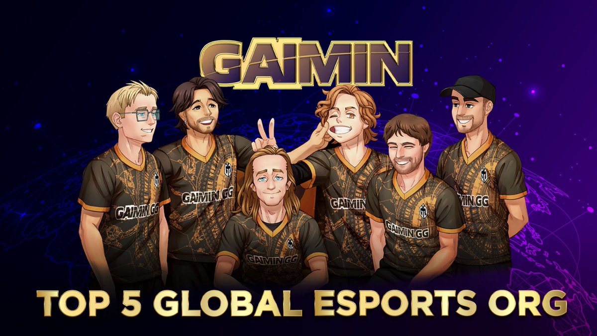 The Gaimin Gladiators, a top 5 global esports organization owned by <a href="/GaiminIo/">GAIMIN</a>, enters Web3🚀

Their record is impressive: they won 5 tier 1 majors, had 53 top 3 placings, and had a staggering 10 billion impressions!

This strategic move by GAIMIN paves the way for millions of