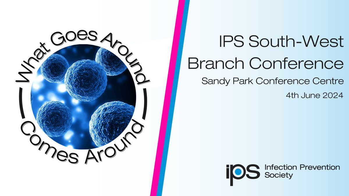 IPS_Infection's tweet photo. Just Launched! The #IPS South West Branch are proud to present “What Goes Around Comes Around”, a one-day conference taking place on 4th June!

Register here: https://t.co/RZpata97y4 

#IPSSW24 #IPSEvent @IPS_SouthWest https://t.co/VqLDdDVAE0