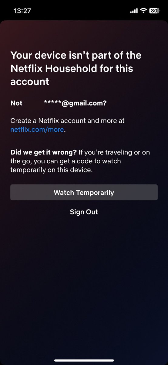 firstearthtv's tweet photo. @netflix now I can’t access my Netflix account on my phone unless I am at home?? My only recourse is to use mobile data? https://t.co/kpYVpfriHG
