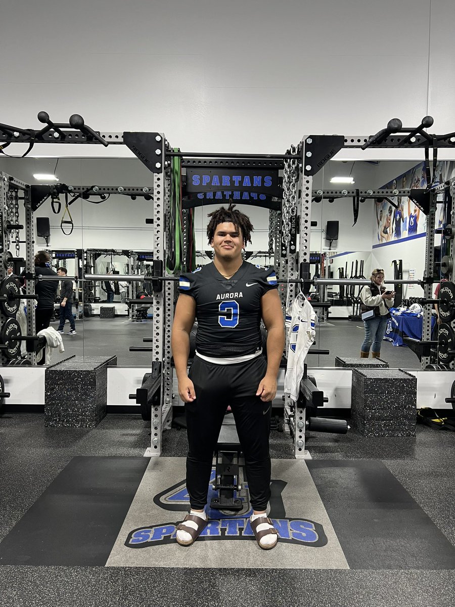 JaidennBarronn's tweet photo. Had a great visit and wonderful time at @AU_SpartanFB, thank you to @CoachPiasecki @AUCoachZim and @DonBeebeNFL for welcoming me to your amazing program and showing me what the Spartans are about! https://t.co/bqL0xqAbrk