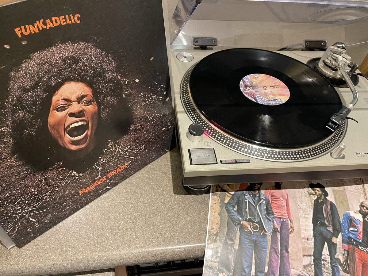 The highly influential third studio album by Funkadelic is the loud, dark, psychedelic funk classic ‘Maggot Brain’. #VinylTapCurrent