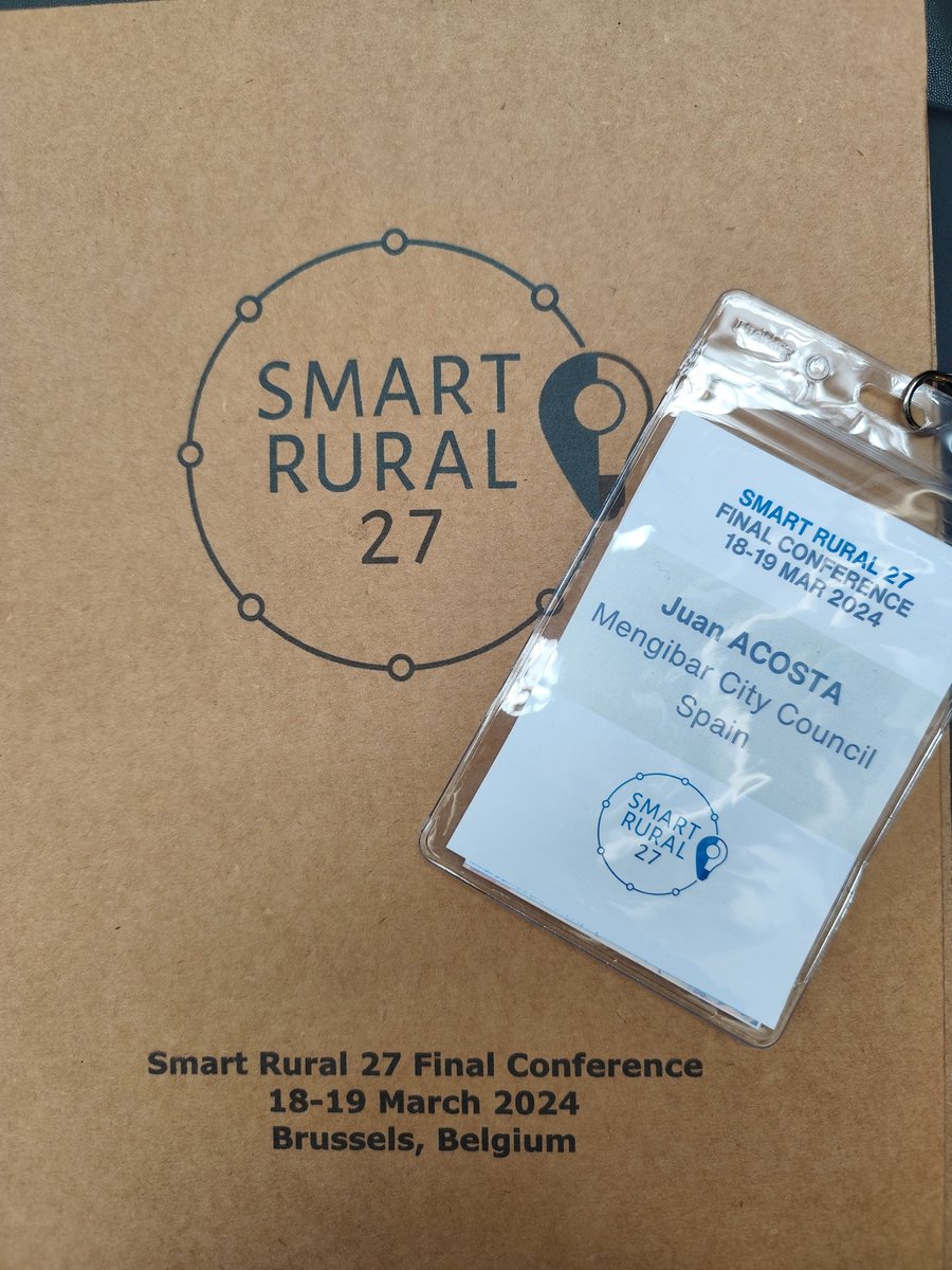 Seguimos trabajando dentro del proyecto @SmartRural27. Presentando el trabajo de los @PuntosVuela y @AytoMengibar por la digitalización y la mejora de competencias digitales de la ciudadanía