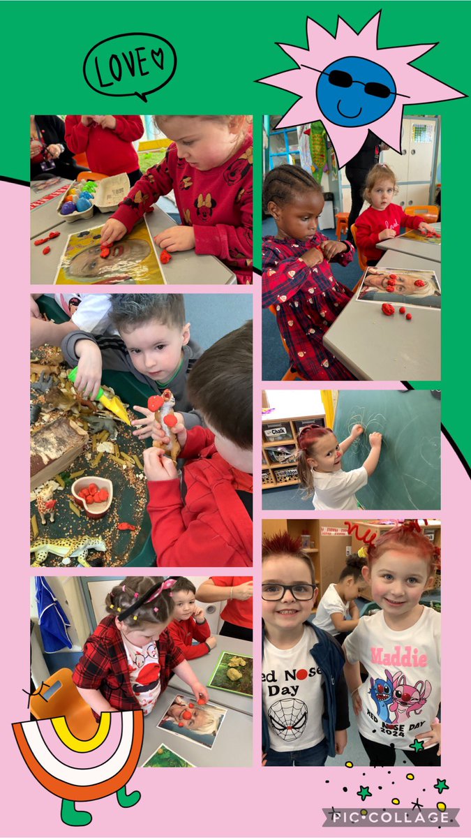 MrsMWells17's tweet photo. We celebrated Red Nose Day on Friday. We gave the animals and our teachers silly red noses. #RedNoseDay @MiltonPrimary17 https://t.co/JNzAOKXDNT