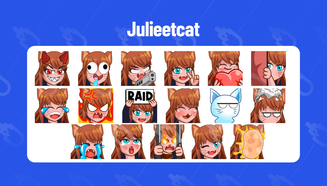 PaulhanDesign's tweet image. Nouvelles emotes #twitch pour Juliietcat ! 
Sa chaine est dispo par ici si vous voulez voir du Star Citizen :  twitch.tv/juliietcat

 #twitchfr #streamfr #emotes #TwitchStreamers