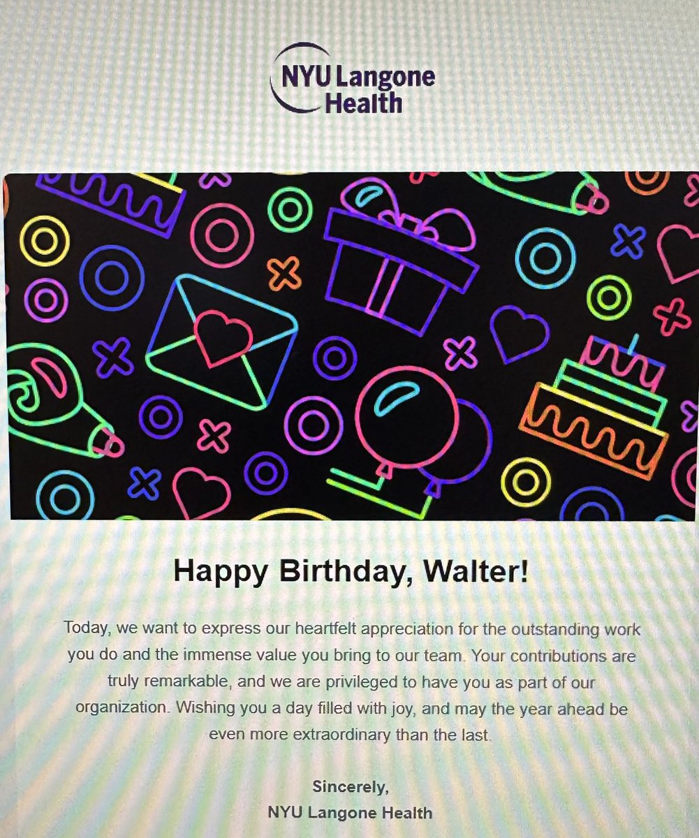 imwawit's tweet photo. Thank you! ⁦@nyulangone⁩ https://t.co/lSNCVRaQsU