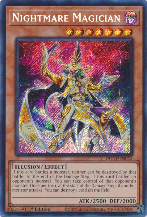 HoaXv1's tweet photo. @YuGiOhCardEU #YuGiOhCardQuiz Nightmare Magician https://t.co/pKguMs73JP