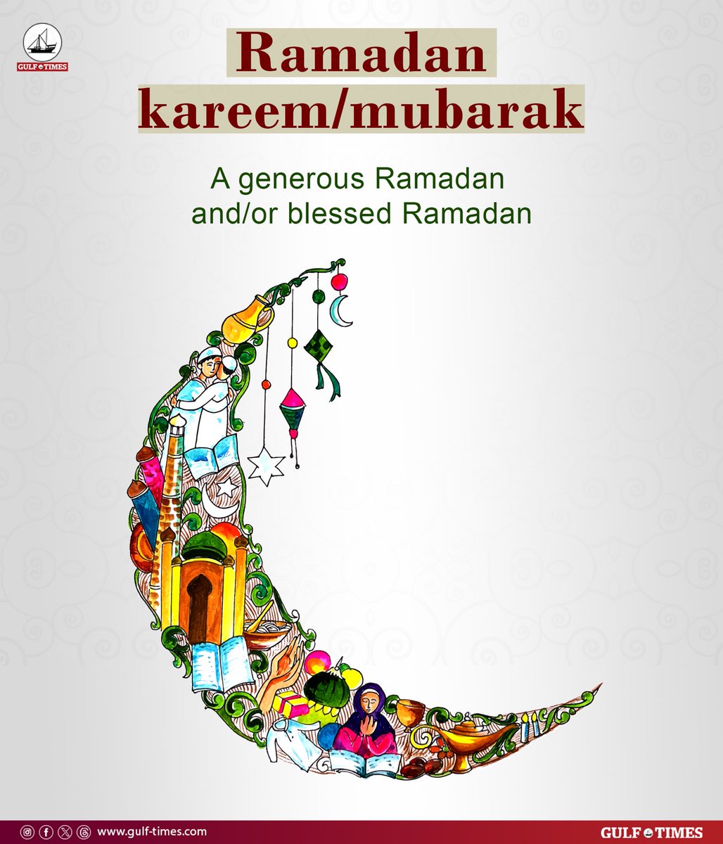 GulfTimes_QATAR's tweet image. As Muslims around the world observe Ramadan, here is a list of terms you may hear and their meanings.
.
.
#islam #ramadan #meanings #eidelfitr #ramadanmubarak #gulftimes #iftar #suhoor #taraweehprayer #layatulqadr #Zakat