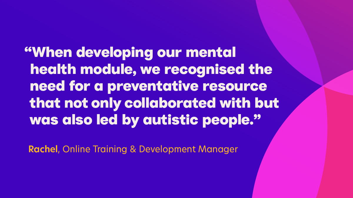 We are delighted to launch our new free e-learning module, A Guide to the Mental Health Experiences of Autistic Teenagers, aimed at professionals and parents who are supporting autistic young people aged from 13 to 18 years old. (1/3)