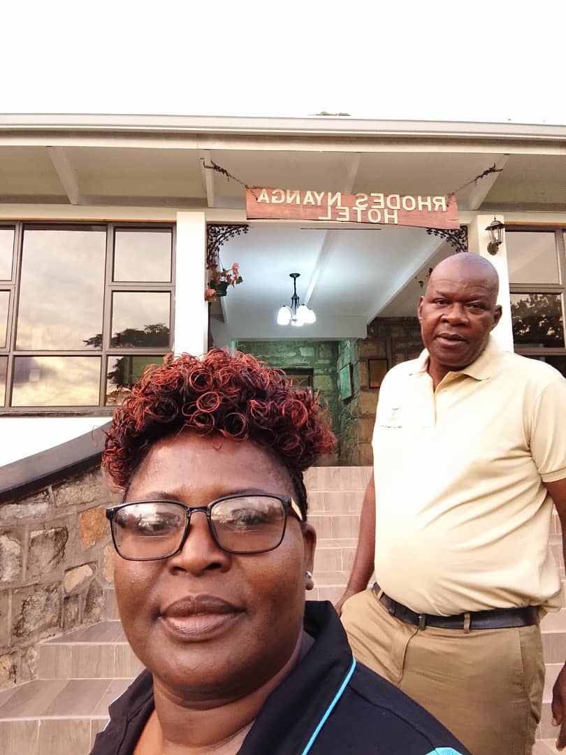 Masiyiwa7's tweet photo. Valentine couple of the year 2024 #Zimparks. Fearless Cde Chambati and Husband Mr Masango❤️❤️❤️❤️❤️ . @ARTUZ_teachers celebrates and wishes you great times out. Family time are best times to always remember @ARTUZHARAREPROV https://t.co/zRDK2kM7lQ