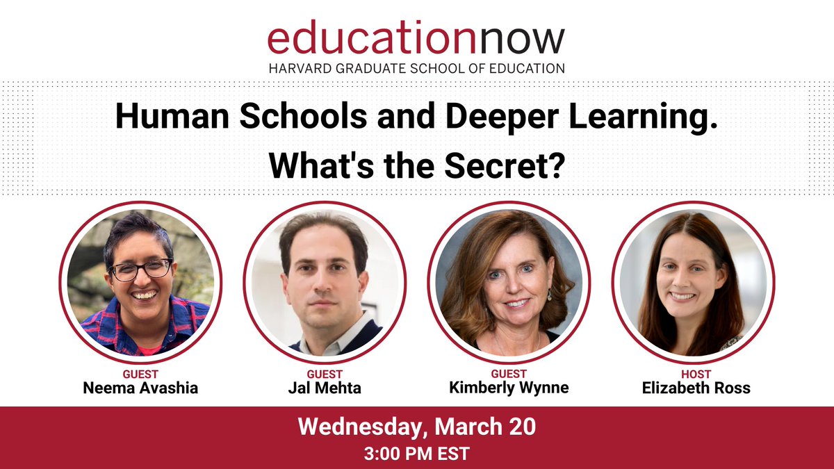 Harvard Graduate School of Education (HGSE) tweet media