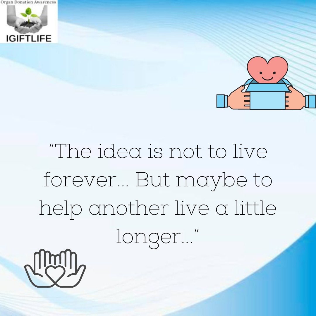 Your kindness knows no bounds when you choose to donate your organs. 💚 #OrganDonation #SpreadHope